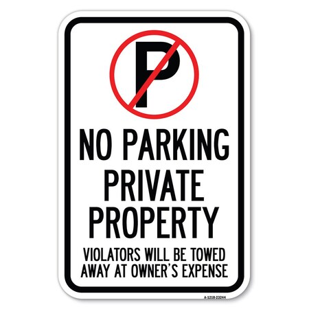 Signmission Safety Sign, 12 in Height, Aluminum, 23244 A-1218-23244